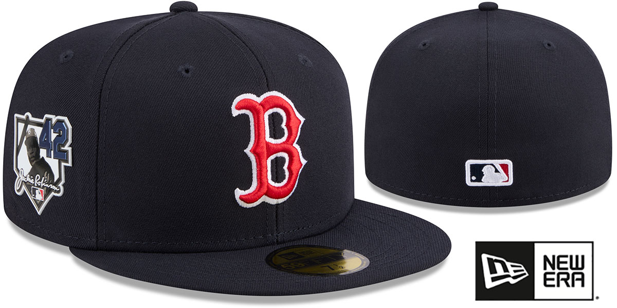 【タグ付き新品NewEra59FIFTYJackie Robinson7 1/2 Boston Red Sox 2026 JACKIE ROBINSON Hat by New Era