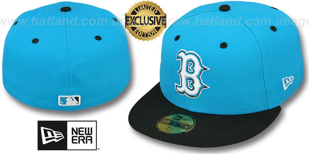 Red Sox 2T-GAMMA Blue-Black Fitted Hat by New Era