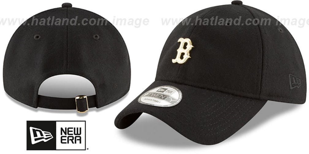 ASN BOYISH HAT BLACK GOLD STRAP SIZE SMALL NEW ASN BOYISH HAT BLACK GOLD STRAP SIZE SMALL NEW main image 4