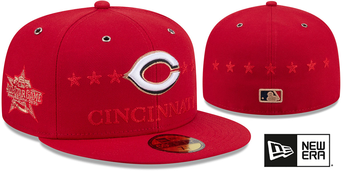 Cincinnati Reds 2026 MLB ALL-STAR GAME Red Fitted Hat