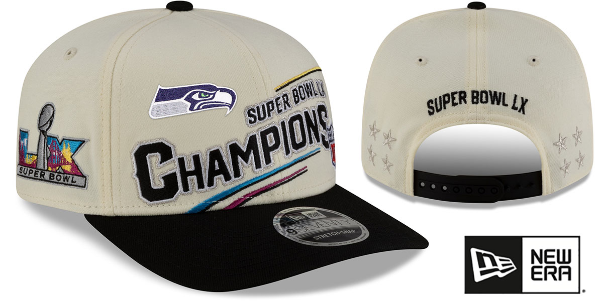 Seattle Seahawks SUPER BOWL LX CHAMPS LOCKER ROOM Hat