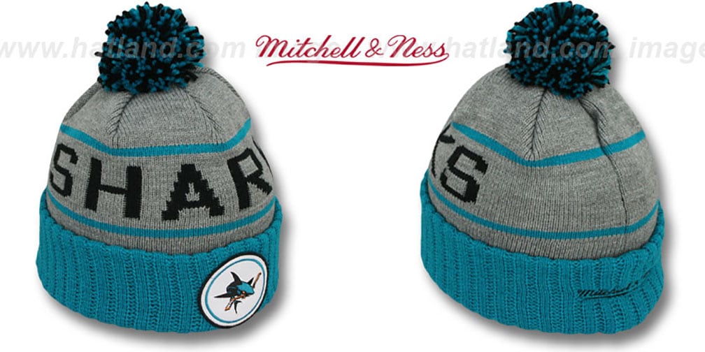 sharks-high-5-circle-beanie-  display picture 2
