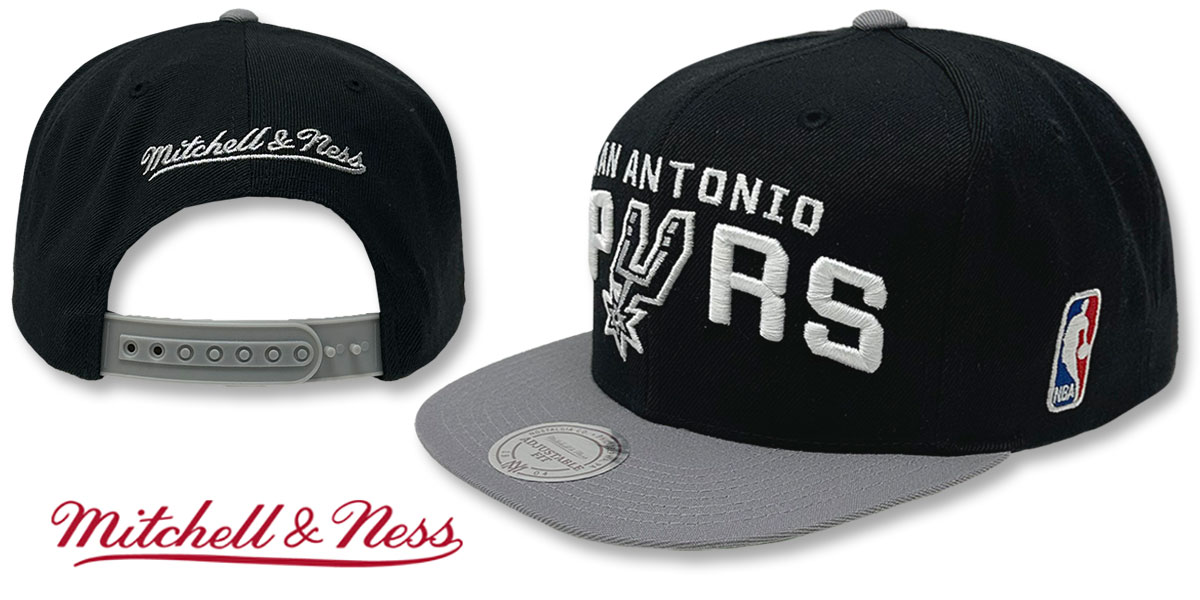 Mitchell & Ness SPOT SAN ANTONIO SPURS - Cap - black - Zalando