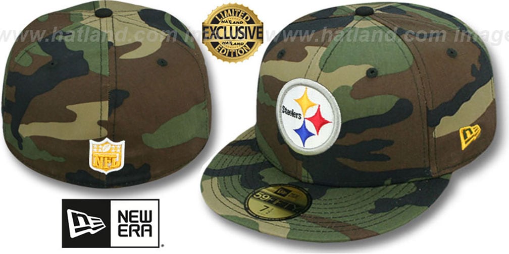 Steelers camo hat hotsell