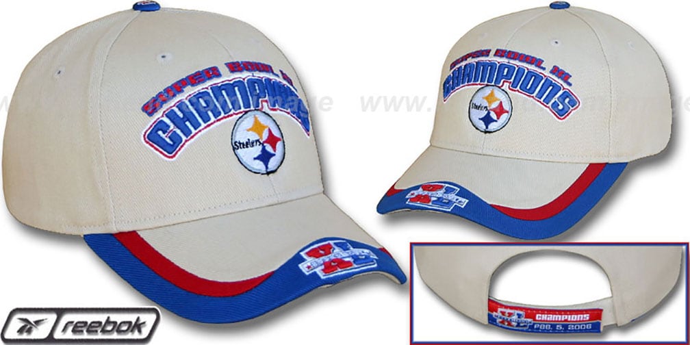baseball cap steeler championship hats