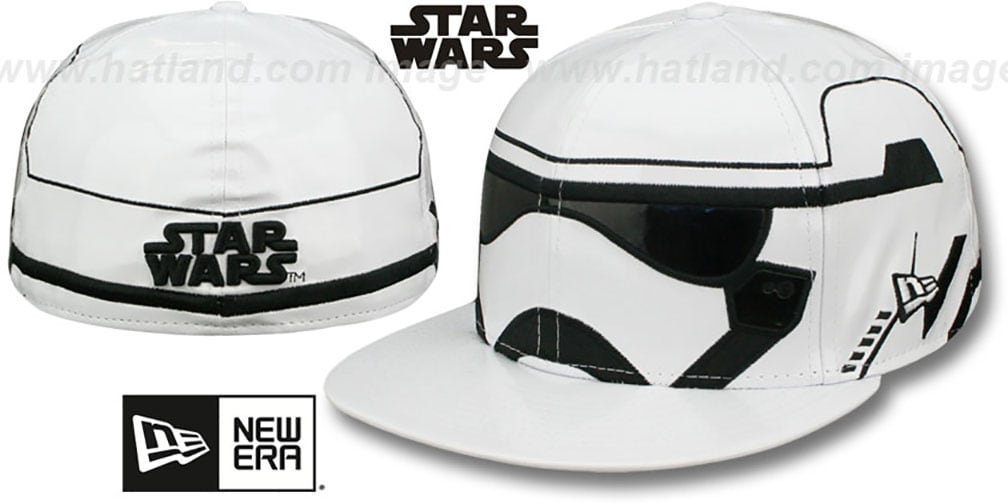 帽子 Star Wars Stormtrooper 59Fifty NEWERA Star Wars Storm Trooper - 2 CHARACTER FACE Fitted Hat