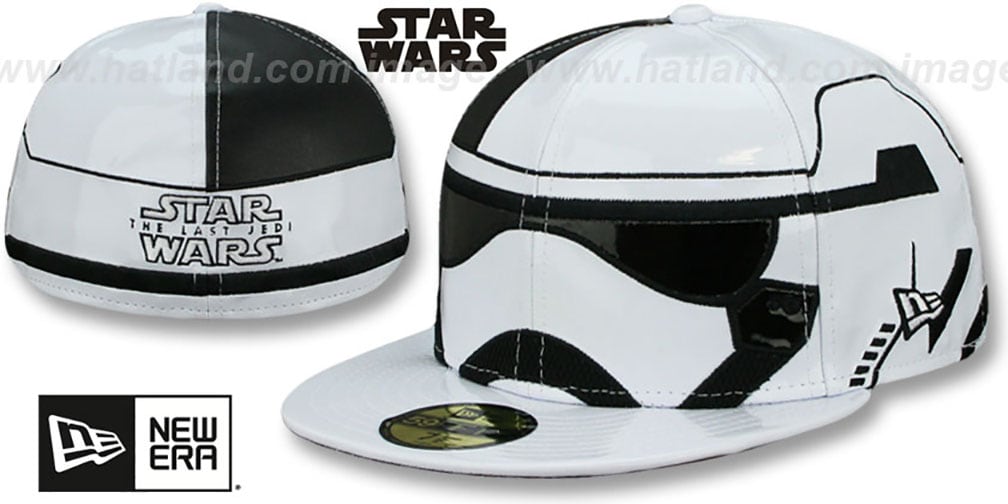 Star Wars Storm Trooper THE LAST JEDI CHARACTER FACE Fitted Hat
