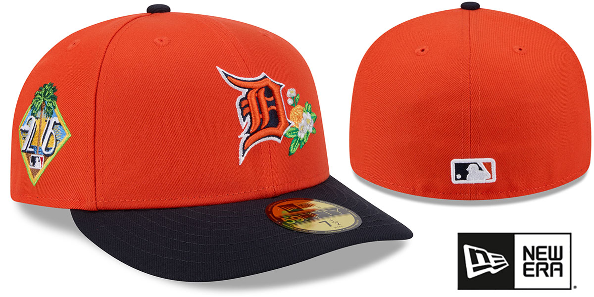 Mizuno TIGERS 春季トレーニング キャップ2026 Detroit Tigers 2026 PRECURVED SPRING TRAINING Fitted Hat