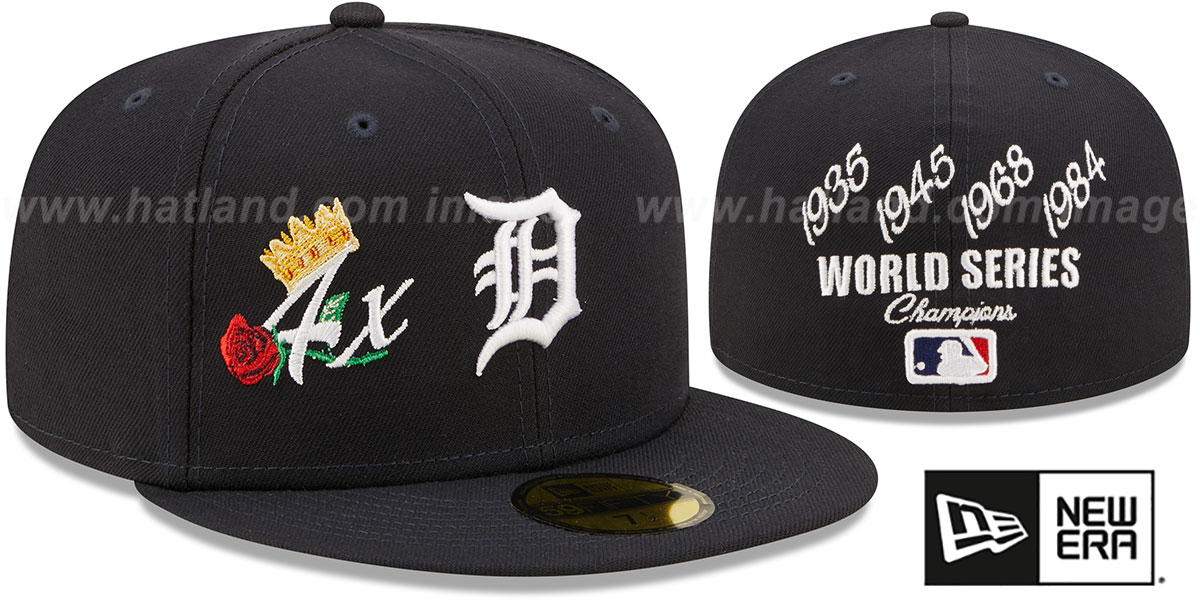 【US限定】NEW ERA 59FIFTY Detroit Tigers Historic Champ Navy Detroit Tigers New Era Detroit Tigers 59FIFTY Historic