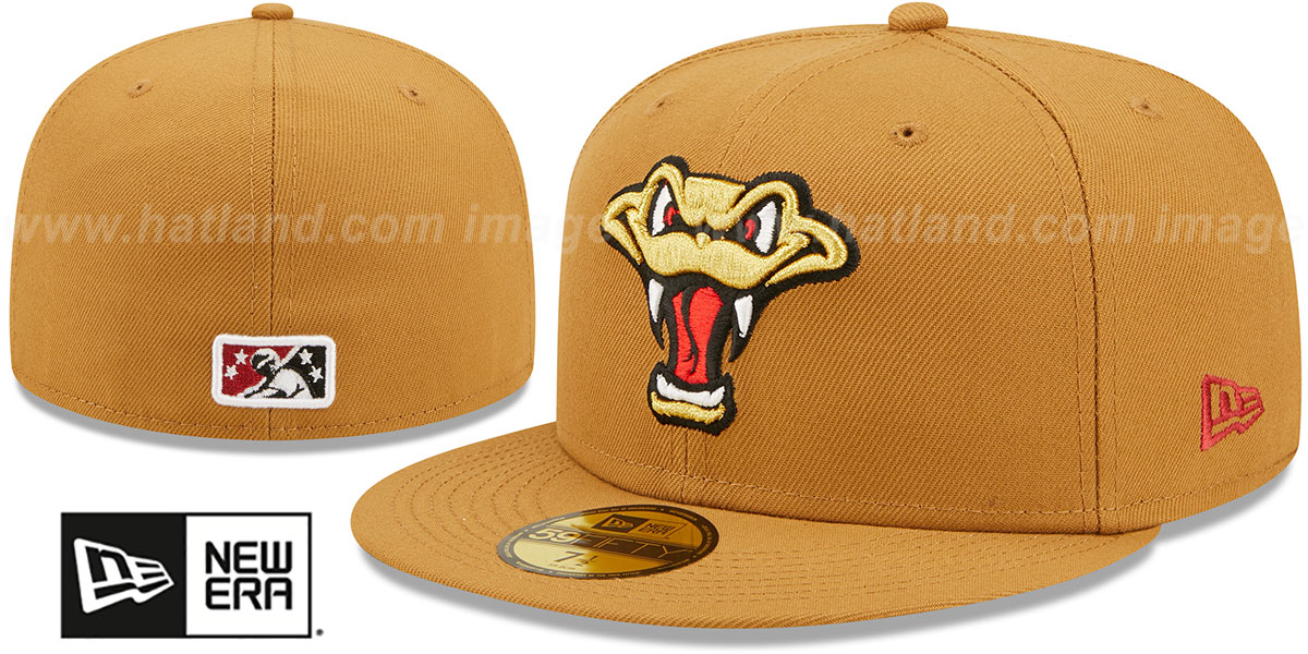 New Era Wisconsin Timber Rattlers Black Edition 59Fifty Fitted Cap