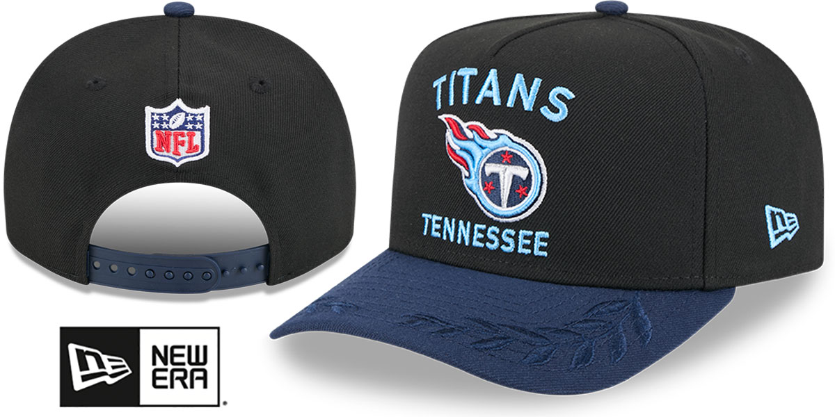 New Era NFL Official Tennessee Titans Embroidered Logo Flat Bill‎ Hat Size 7 Tennessee Titans NFL New Era 59Fifty Embroidered Hat/Cap  main image 3