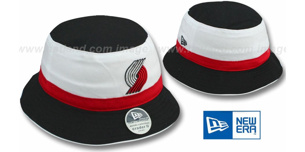 New Era Crader II バケットハット Portland Trailblazers CRADER II Bucket Hat by New Era