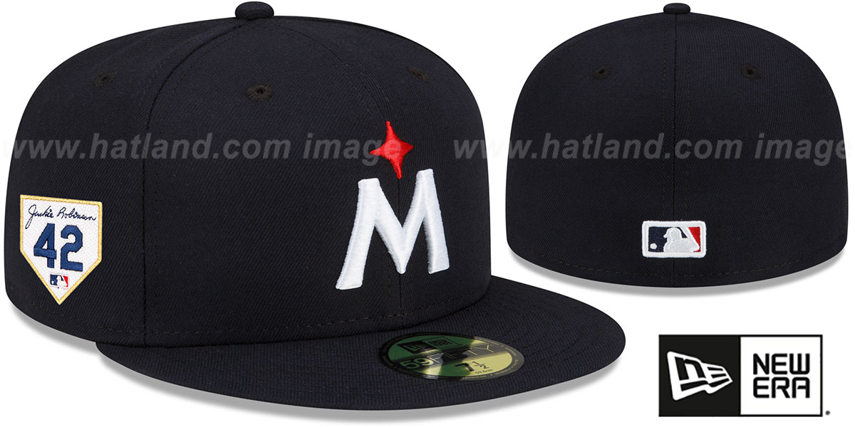 NEW ERA 9FIFTY Los Twins キャップ Minnesota Twins 2024 JACKIE ROBINSON ROAD Hat by New Era