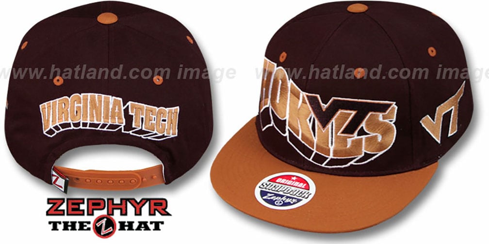 帽子 VAKT. Cap 2 / BROWN virginia-tech-2t-flashback-