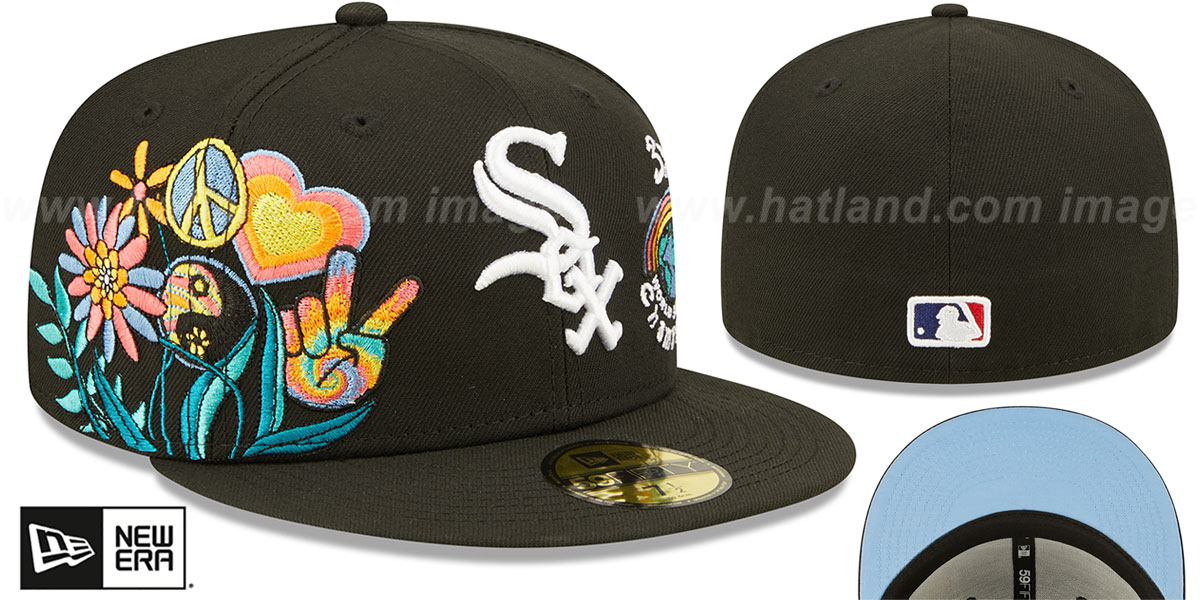 white-sox-groovy-black-fitted-