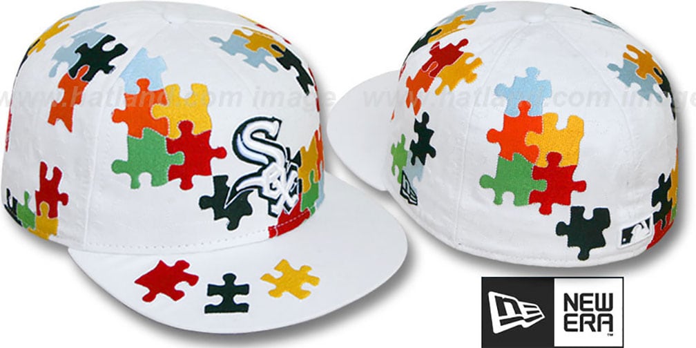 white-sox-puzzle-white-fitted-