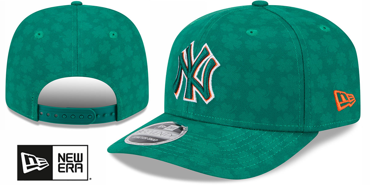 New York Yankees 2025 ST PATRICKS DAY STRETCH-SNAP Hat