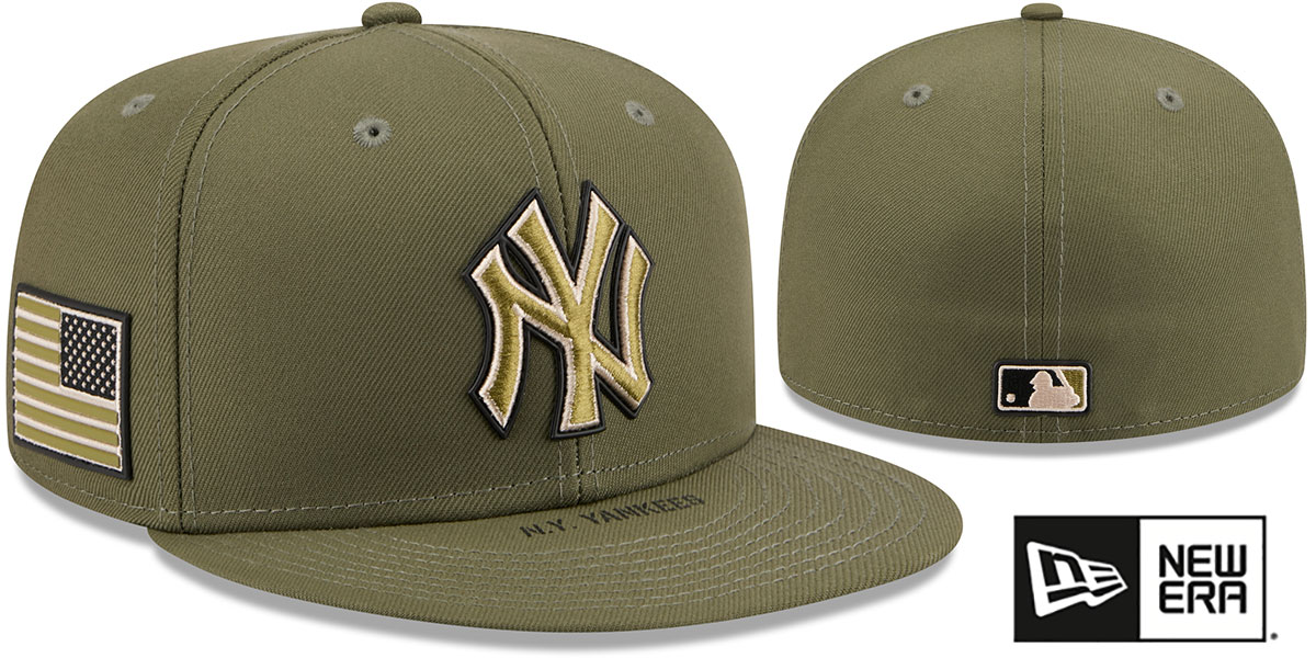 New York Yankees 2026 ARMED FORCES STARS N STRIPES Hat