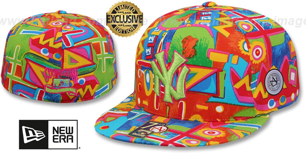 New York Yankees WAIKIKI Multi Fitted Hat by American Needle