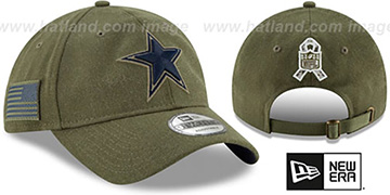 dallas cowboys salute to service hat 2018