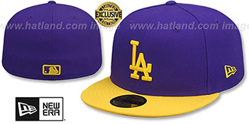 Purple and gold hotsell dodgers hat