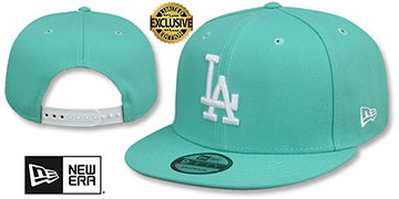 New York Yankees TEAM-BASIC SNAPBACK Mint-White Hat