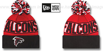 Atlanta Falcons THE-MOOSER Knit Beanie Hat by New Era