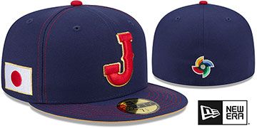 Japan 2026 WBC GAME STRETCH-SNAP Navy Hat by New Era