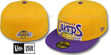 lakers flexfit hat
