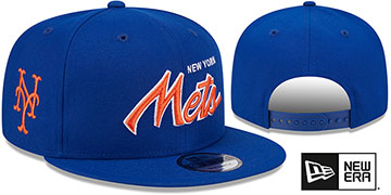 New York Yankees TEAM-SCRIPT SNAPBACK Navy Hat by New Era