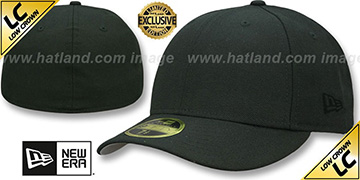 New Era TONAL LOW-CROWN 59FIFTY-BLANK Dark Navy Fitted Hat