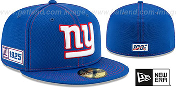 ny giants fitted hats