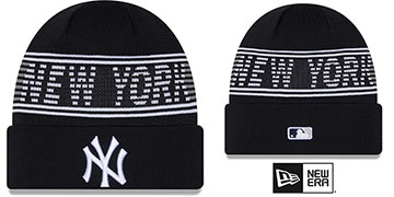 ◆MLB Korea◆ Soft Blended Mid Beanie NY Charcoal Gray 3ABNB Beanie - MLB KOREA