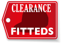 clearance fitted hats