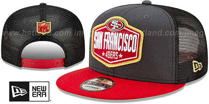 San Francisco 49ers 2021 NFL TRUCKER DRAFT SNAPBACK Hat