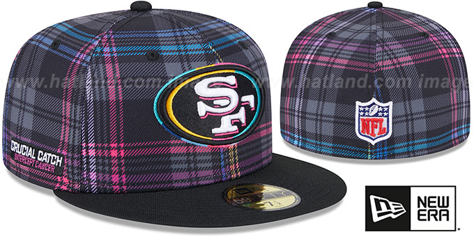 San Francisco 49ers 2024 ONFIELD CRUCIAL CATCH Fitted Hat