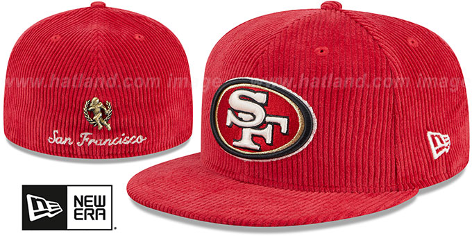 49ers red hot sale hat