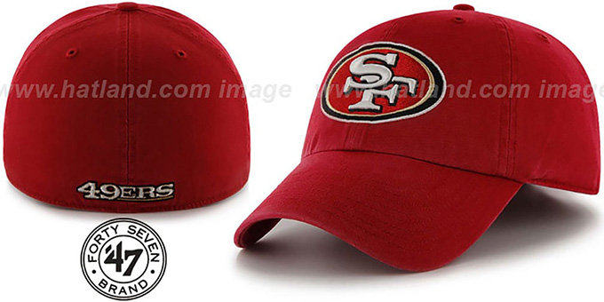 burgundy 49ers hat