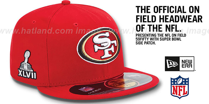 Niners super bowl hat Clearance