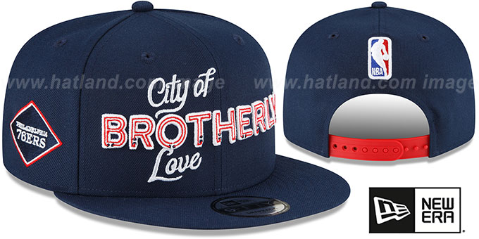 Philadelphia 76ers 23 24 CITY EDITION SNAPBACK Hat