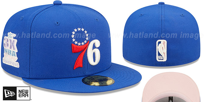 https://m.hatland.com/prodimg/m1/76ers-3x-nba-champs-pop-sweat-royal-pink-fitted-new-era-46161.jpg