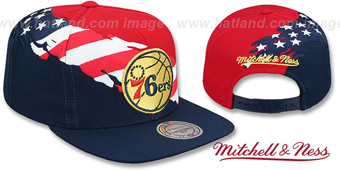 76ers snapback mitchell and ness