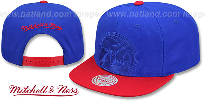 Mitchell & Ness Philadelphia 76ers Royal Blue Satin M