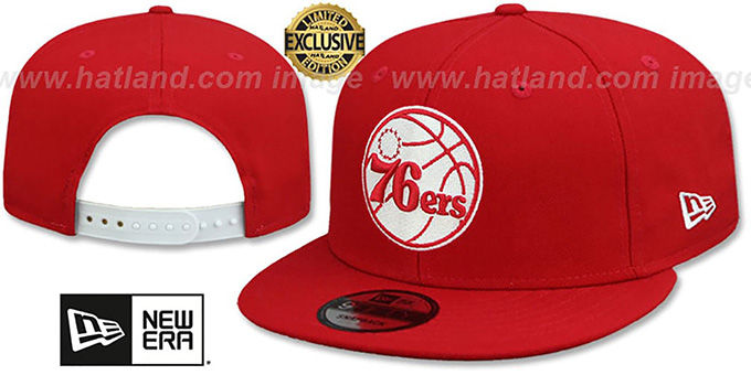 red 76ers hat