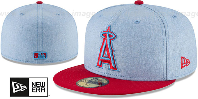 angels fitted hat