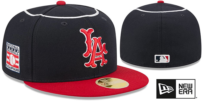 Los Angeles Anaheim Angels 2026 HALL OF FAME GAME Fitted Hat