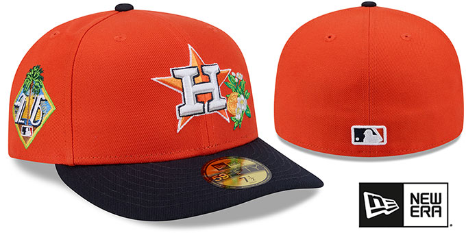 Houston Astros 2026 PRECURVED SPRING TRAINING Fitted Hat