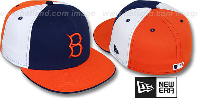 orange baseball hat