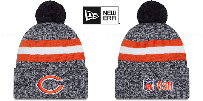 Chicago Bears 2023 SIDELINE Knit Beanie Hat by New Era