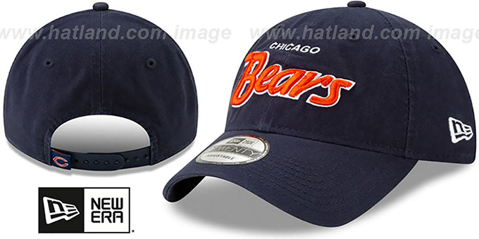 new era bears cap